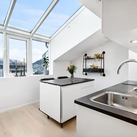 Modern Central Top Floor Apartment Tromsø